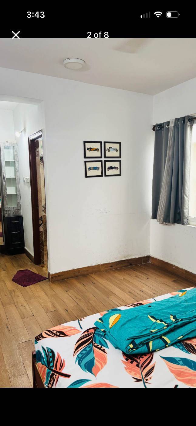 Master bedroom with AC at 17Th floor with breathtaking view near sarjapur rd